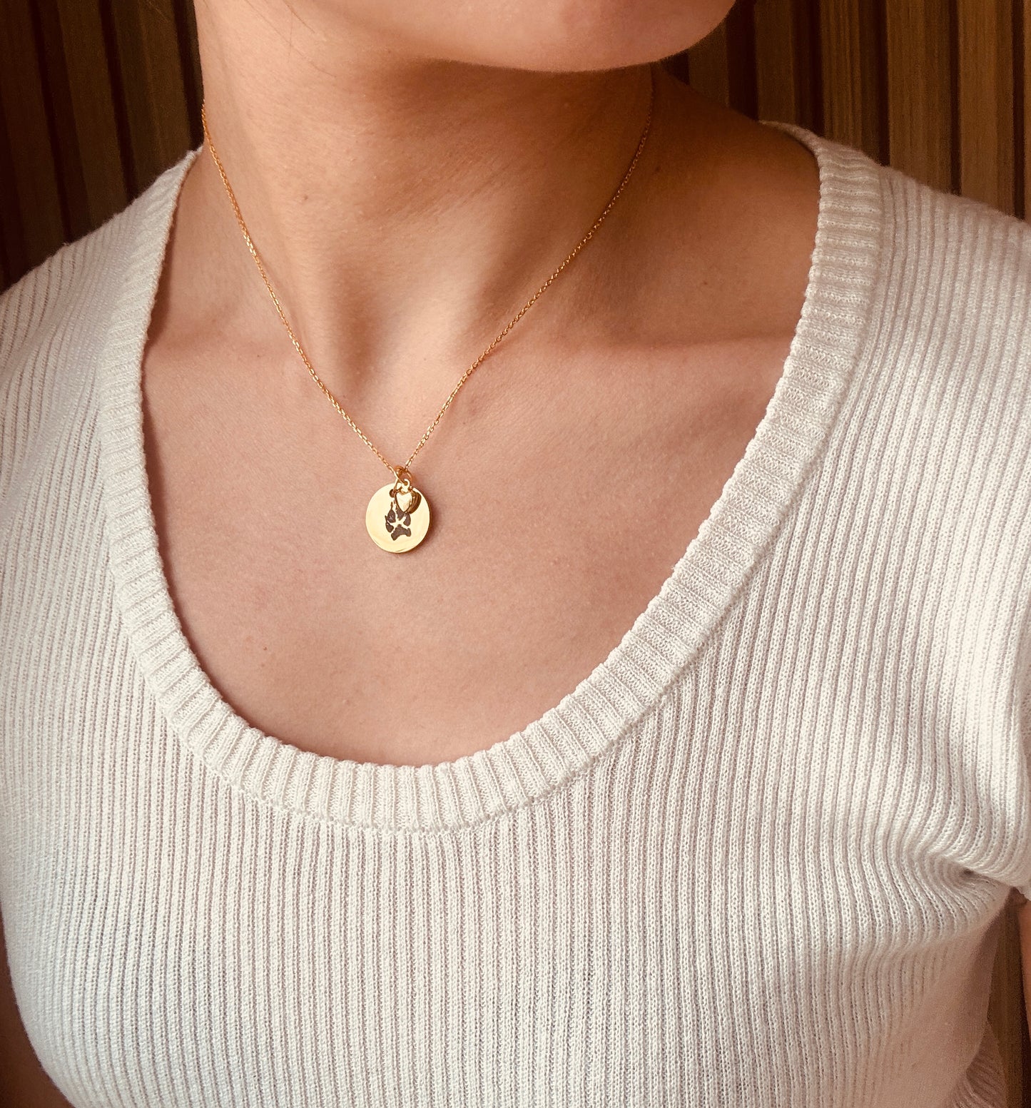 Love in Simplicity - Two way Pendant